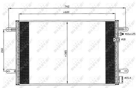 NRF 35605A Condenser, air conditioning - 5