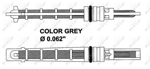 NRF 38213A Expansion Valve, air conditioning - 5