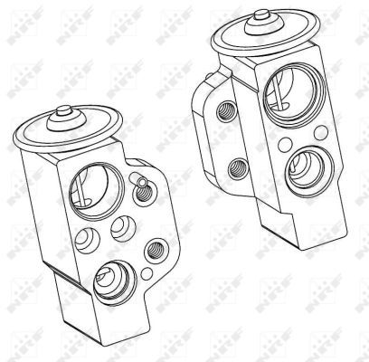 NRF 38368 Expansion Valve, air conditioning - 5
