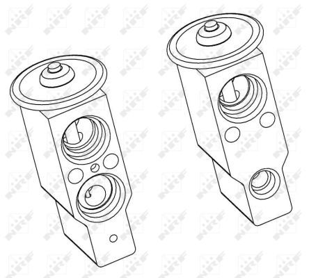 NRF 38379 Expansion Valve, air conditioning - 5