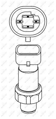 NRF 38930B Pressure Switch, air conditioning - 5