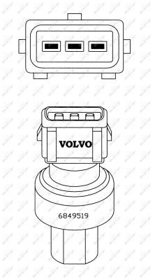 NRF 38934 Pressure Switch, air conditioning - 5