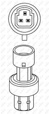 NRF 38943 Pressure Switch, air conditioning - 5