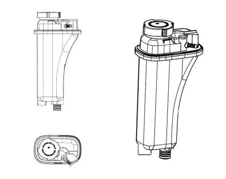 NRF 454042 Expansion Tank, coolant - 5