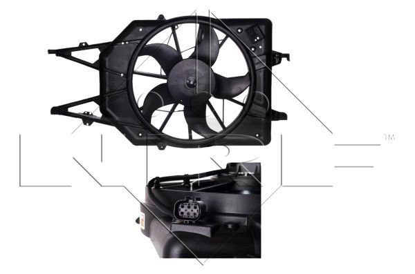 NRF 47034A Fan, engine cooling - 1