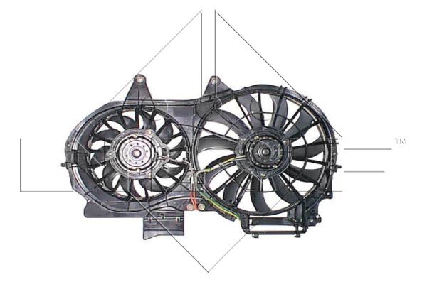 NRF 47205A Fan, engine cooling - 1