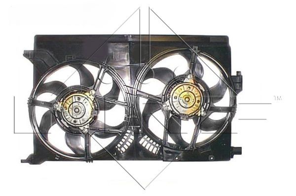 NRF 47316A Fan, engine cooling - 1