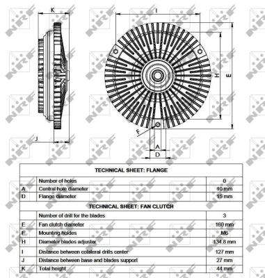 NRF 49535 Clutch, radiator fan - 5