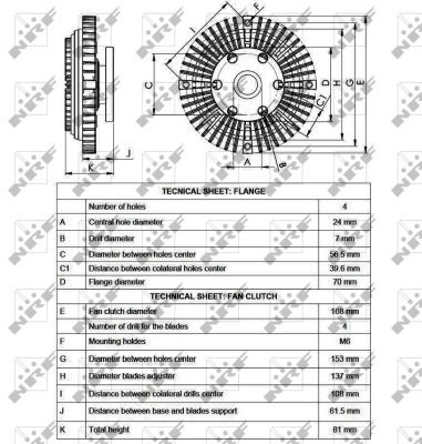 NRF 49546A Clutch, radiator fan - 5