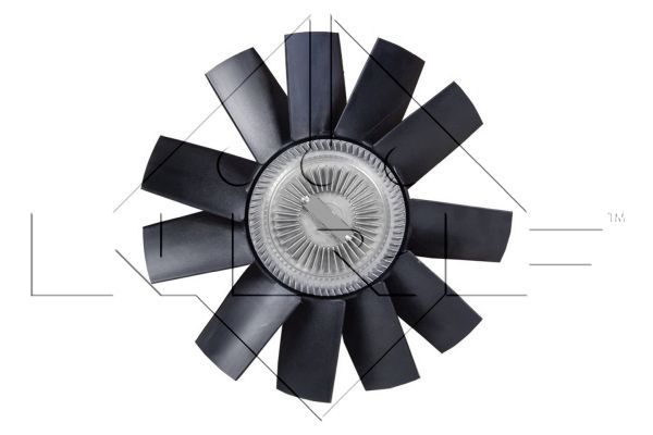 NRF 49563A Clutch, radiator fan - 1