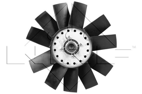 NRF 49563A Clutch, radiator fan - 2