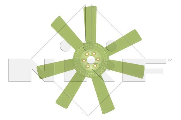 NRF 49809A Fan Wheel, engine cooling - 1