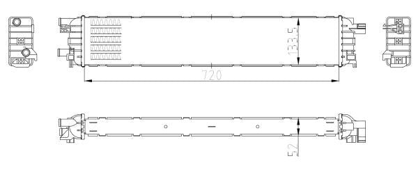 NRF 50037 Radiator, engine cooling - 5