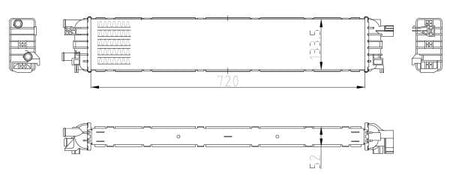 NRF 50037 Radiator, engine cooling - 5
