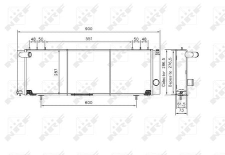 NRF 50231C Radiator, engine cooling - 5