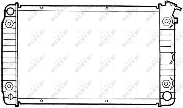 NRF 50353 Radiator, engine cooling - 5