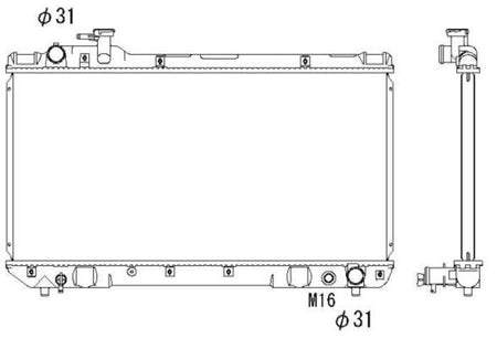 NRF 503988 Radiator, engine cooling - 4