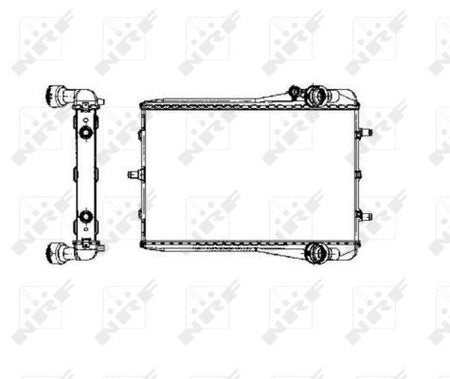 NRF 50549 Radiator, engine cooling - 1