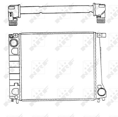 NRF 51349 Radiator, engine cooling - 6