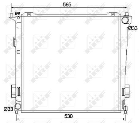 NRF 53109 Radiator, engine cooling - 5