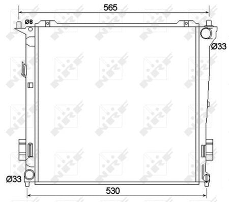 NRF 53109 Radiator, engine cooling - 5