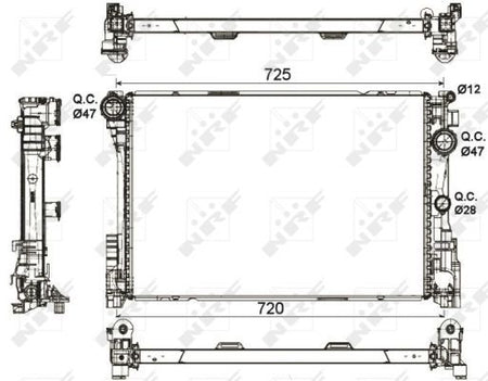 NRF 53113 Radiator, engine cooling - 5