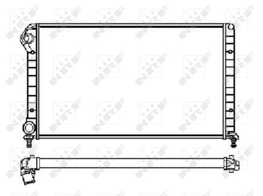 NRF 53231B Radiator, engine cooling - 4