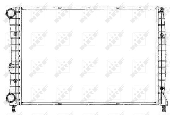 NRF 53239 Radiator, engine cooling - 5