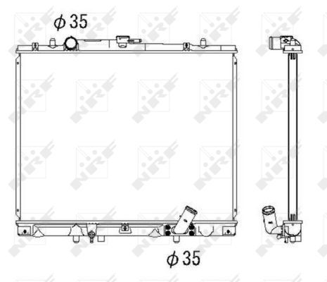 NRF 53285B Radiator, engine cooling - 4