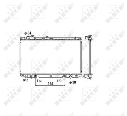 NRF 53467 Radiator, engine cooling - 5