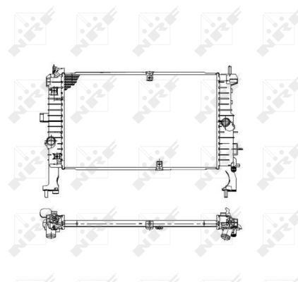 NRF 53475 Radiator, engine cooling - 6