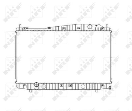 NRF 53481 Radiator, engine cooling - 5