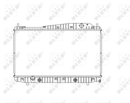 NRF 53482 Radiator, engine cooling - 5