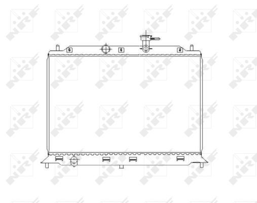 NRF 53491 Radiator, engine cooling - 5