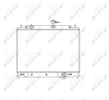 NRF 53492 Radiator, engine cooling - 5