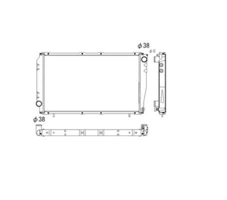 NRF 53528 Radiator, engine cooling - 4