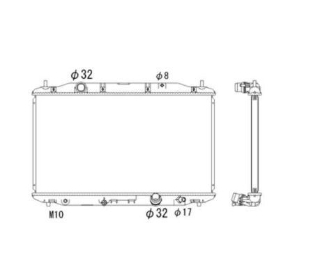 NRF 53530 Radiator, engine cooling - 4