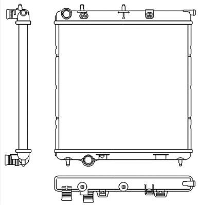 NRF 53531 Radiator, engine cooling - 5