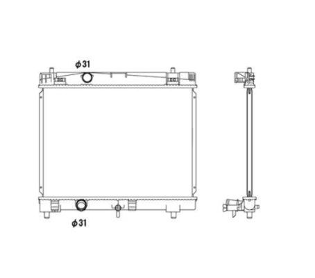NRF 53533 Radiator, engine cooling - 5