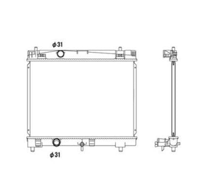NRF 53533 Radiator, engine cooling - 5