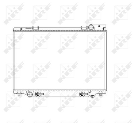 NRF 53539 Radiator, engine cooling - 5