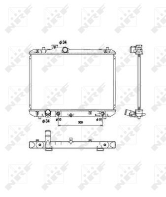 NRF 53578A Radiator, engine cooling - 5