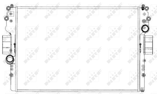 NRF 53614 Radiator, engine cooling - 4
