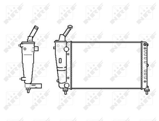 NRF 53620A Radiator, engine cooling - 4