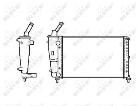 NRF 53620A Radiator, engine cooling - 4