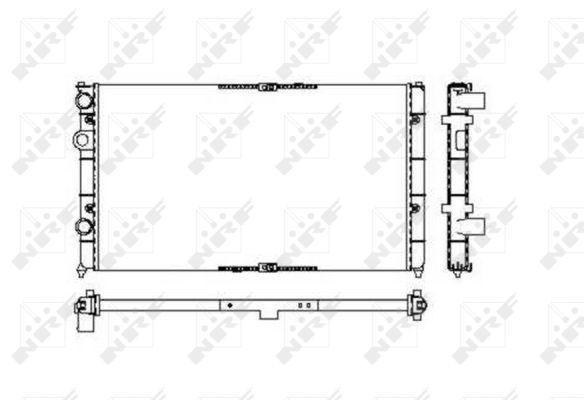 NRF 53632 Radiator, engine cooling - 4