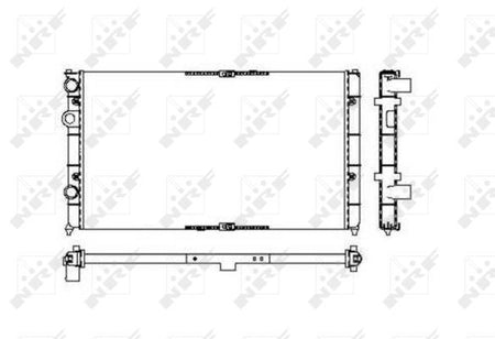 NRF 53632 Radiator, engine cooling - 4