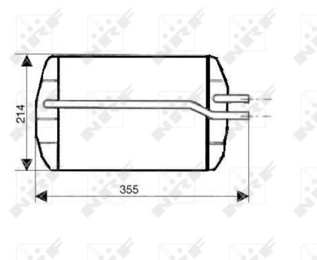 NRF 53633 Heat Exchanger, interior heating - 5