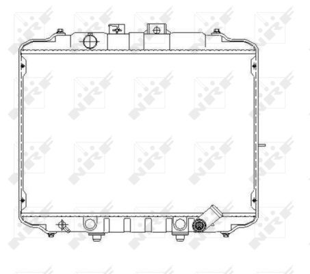 NRF 53650B Radiator, engine cooling - 4