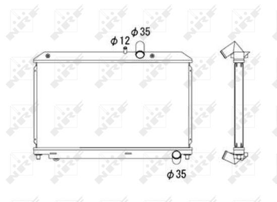 NRF 53685 Radiator, engine cooling - 4